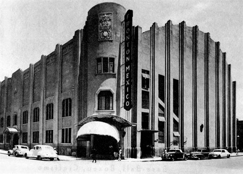 Palác Jai Alai na fotce z roku 1946 | fotos.eluniversal.com.mx