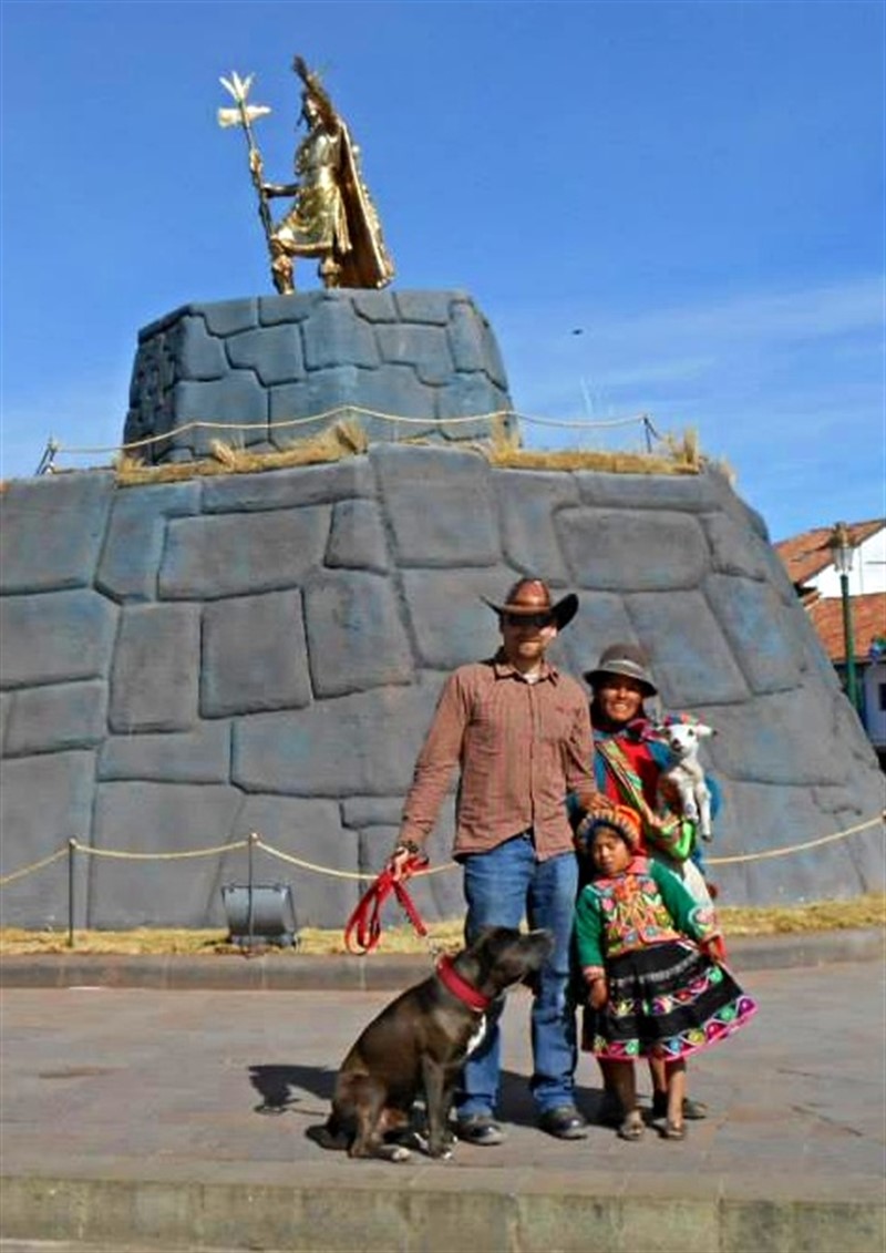 Bývalé hlavní město říše Inků - Cusco, Peru (3 399 m n.m.)