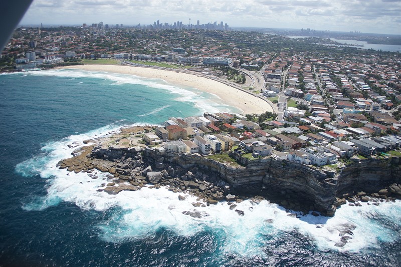 Pláž Bondi, Sydney, Austrálie