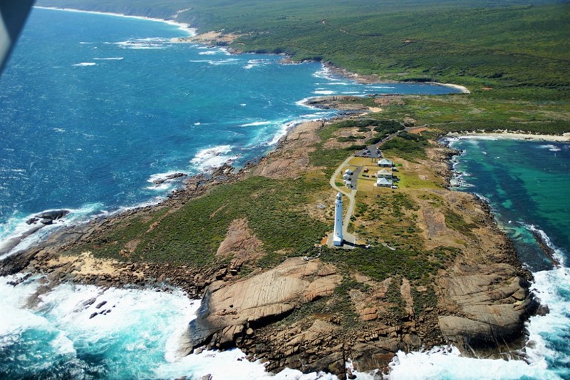 Maják na Cape Leeuwin, jihozápadní Austrálie