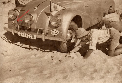 Do Arusha přijely už jen s posledním z odznaků | Foto: Muzeum jihovýchodní Moravy Zlín, Archiv H+Z, autor: Jiří Hanzelka a Miroslav Zikmund